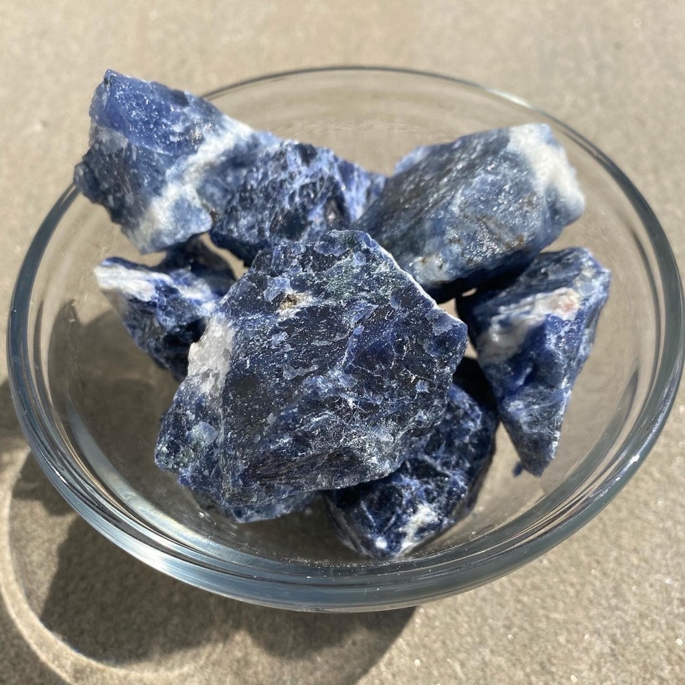 Sodalite crystal (Raw stone imported from Brazil) $10 EACH